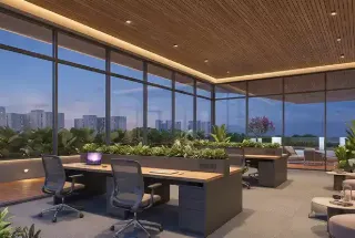 Co-Working Space at The Living Blueprint At Ganga Legends County