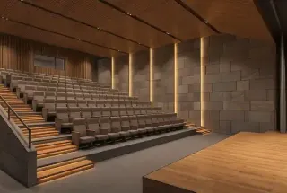 Auditorium at The Living Blueprint At Ganga Legends County
